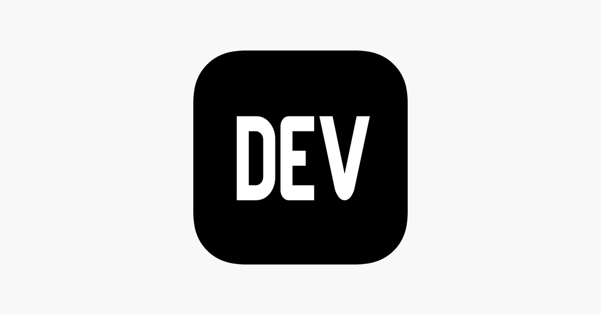 Logo of the dev.to blogging website.