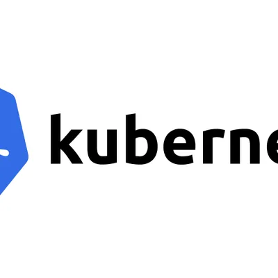 The Kubernetes logo.
